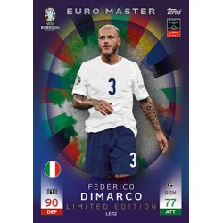 Topps Match Attax UEFA EURO 2024 Euro Master Limited Edition Federico Dimarco (Italy)